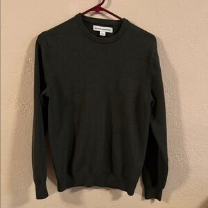 Amazon Essentials Men's Dark Green Crewneck Sweater